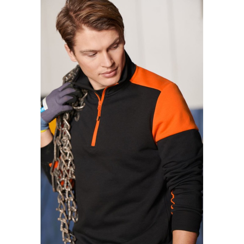 Unisex delovni pulover Printer Prime Halfzip