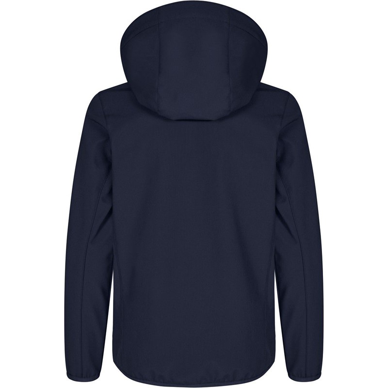 Otroška 3 slojna softshell jakna s kapuco Clique Classic Softshell Jkt Jr
