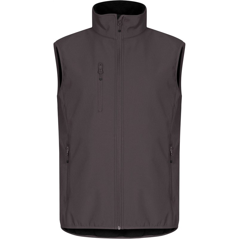 Moški 3 slojni softshell brezrokavnik Clique Classic Softshell Vest M