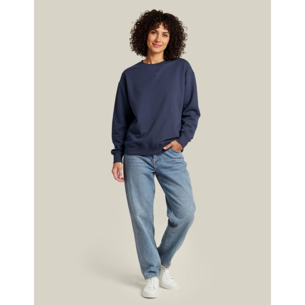 Unisex organic oversized pulover Untagged Movement OCS RCS Loose Crewneck
