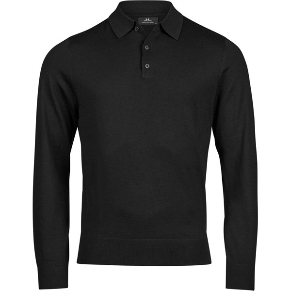Premium pleten moški pulover z gumbi Tee Jays TE6002