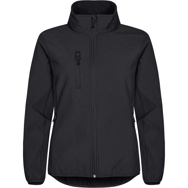 Ženska 3 slojna softshell jakna Clique Classic Softshell Jkt W
