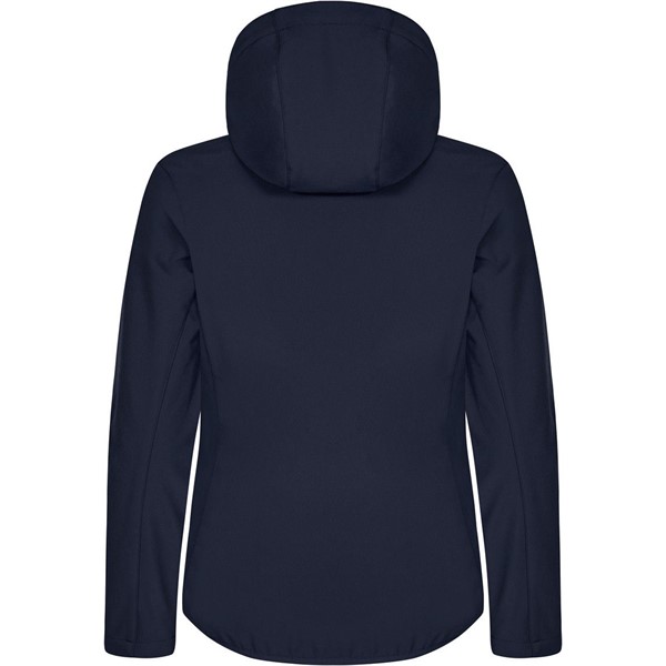 Ženska 3 slojna softshell jakna s kapuco Clique Classics Softshell Hoody W