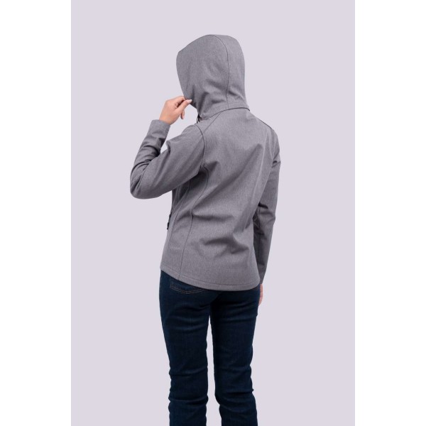 Ugodna ženska softshell jakna s kapuco LEGEND CLASSICS LE821