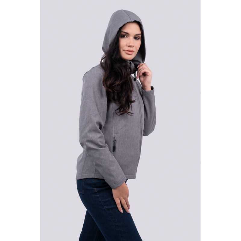 Ugodna ženska softshell jakna s kapuco LEGEND CLASSICS LE821