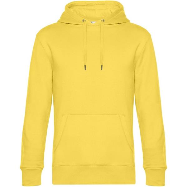 Moški pulover s kapuco iz česanega bombaža B&C KING Hooded